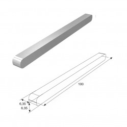 Шпонка (6,35х 6,35х100 мм)